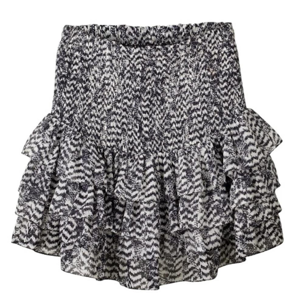 Isabelle Marant x H&M Tiered Ruffle silk skirt